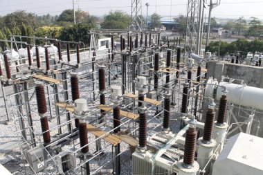 Alt İstasyon Yüksek Voltajlı Elektrik Gücü Aldı.