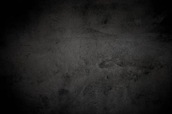 Black rough concrete wall texture background. Polished concrete grunge surface. — Stock Photo, Image