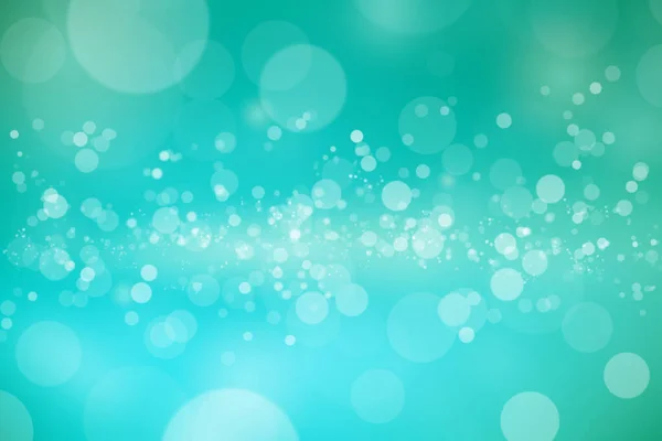 Abstract Bright Bokeh Emerald Green Blurred Background — Stock Photo, Image