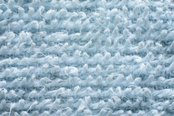 Foto Makro Dari Latar Belakang Tekstur Handuk Biru Muda — Stok Foto