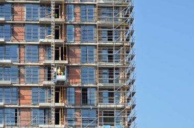 Bina yapım aşamasında