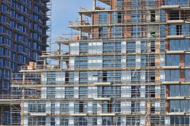 Bina yapım aşamasında