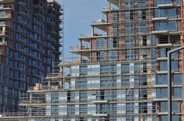 Bina yapım aşamasında