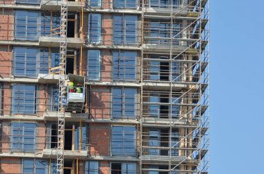 Bina yapım aşamasında