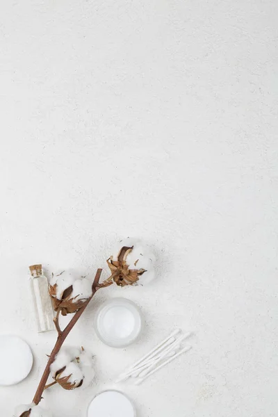 Spa and facial beauty cosmetics on white background. — 스톡 사진