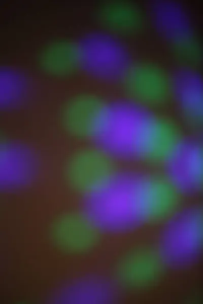 色彩斑斓的背景色彩斑斓的圆圈模糊 绿色和紫色 — 图库照片