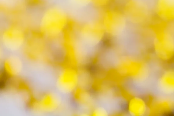 Festliche Abstrakte Hintergrund Bunte Bokeh Und Kreise Verschwommene Gelbe Farbe — Stockfoto
