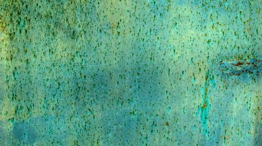 Paslı metal levhanın arka planı. Yüksek kalite grunge paslı ve kirli metal plaka. Demir yüzeyi tam alan. Eski demirin paslı yüzeyi, çeliğin çürümesi, çürüme. Arkaplan deseni.