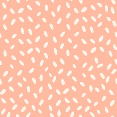 Modern vector oval seamless pattern for print design.