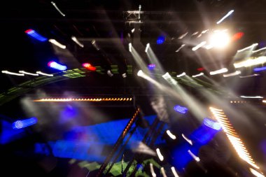 ufuk eğlence konser aydınlatma sahnede, bokeh