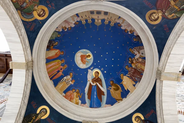 ロシア聖パンタレオン正教修道院-アトス山 — ストック写真