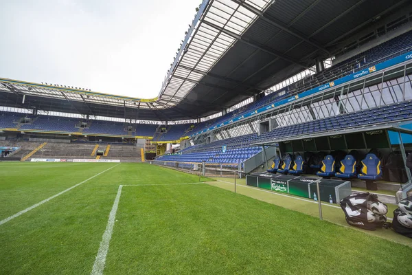 Vnitřní pohled Brondby Arena — Stock fotografie