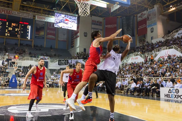 Partido amistoso PAOK vs CSKA Moscú — Foto de Stock