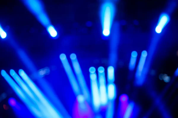 Intreepupil entertainment concert verlichting op het podium, bokeh — Stockfoto