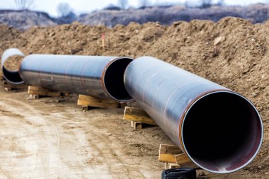 Gaz boru hattı Trans Adriyatik boru hattı - dokunun inşaatı