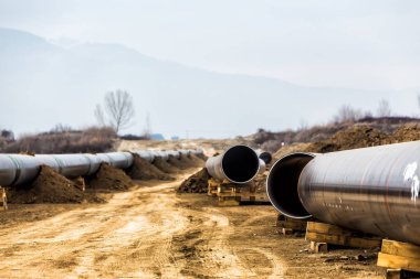 Gaz boru hattı Trans Adriyatik boru hattı - dokunun inşaatı