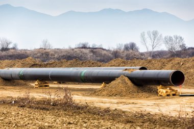 Gaz boru hattı Trans Adriyatik boru hattı - dokunun inşaatı