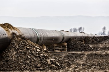 Gaz boru hattı Trans Adriyatik boru hattı - dokunun inşaatı