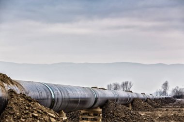 Gaz boru hattı Trans Adriyatik boru hattı - dokunun inşaatı