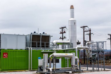 Biyogaz Santrali elektrik