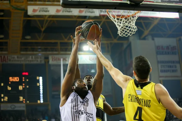 Griechischer Basketball-Ligaspiel paok vs aris — Stockfoto
