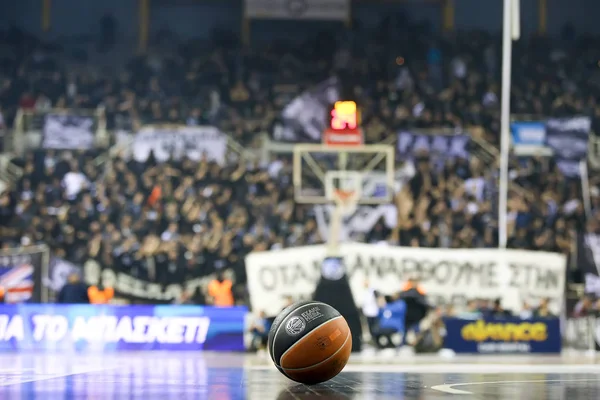 Ligue grecque de basket jeu Paok vs Aris — Photo