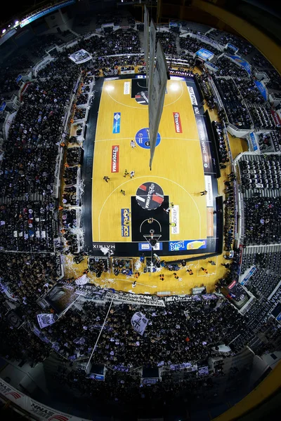 Greek Basket League game Paok vs Aris — Stock Photo, Image