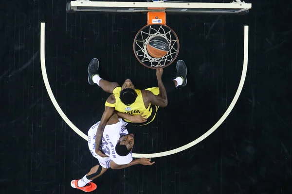 Greek Basket League game Paok vs Aris — Stock Photo, Image