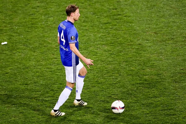 UEFA Europa League jogo entre PAOK vs Schalke jogado no Toumb — Fotografia de Stock