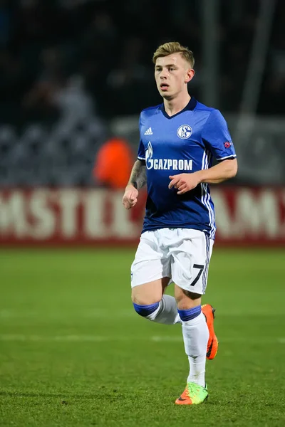 UEFA Europa League jogo entre PAOK vs Schalke jogado no Toumb — Fotografia de Stock