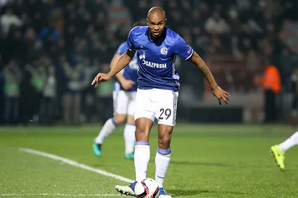 UEFA Europa League partido entre PAOK vs Schalke jugado en Toumb — Foto de Stock