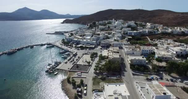 Milos island cyclades, griechenland — Stockvideo