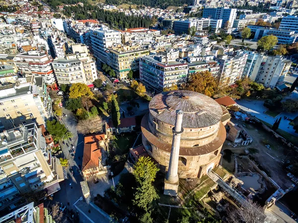 De Rotunda 4e-eeuws monument in de stad Thessaloniki — Stockfoto