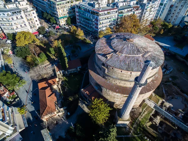 De Rotunda 4e-eeuws monument in de stad Thessaloniki — Stockfoto