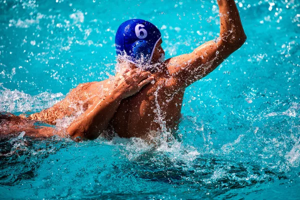 Die Spieler der beiden Mannschaften in Aktion während der griechischen Liga w — Stockfoto