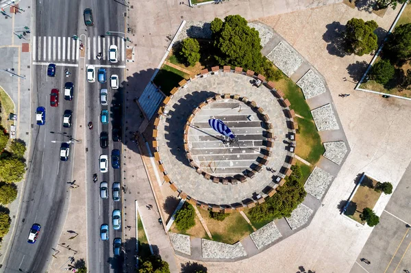 Kuzey Yunanistan Selanik şehir içinde beyaz kule — Stok fotoğraf