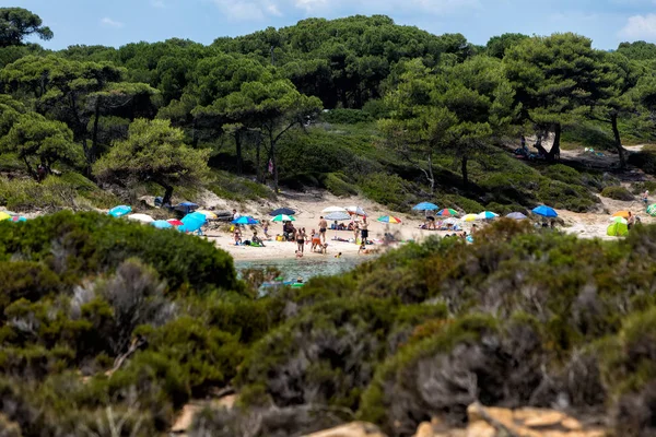Spiaggia di Karidi nel Vourvourou di Chalkidiki — Foto Stock