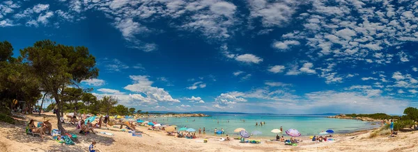 Plage de Karidi dans le Vourvourou de Chalcidique — Photo