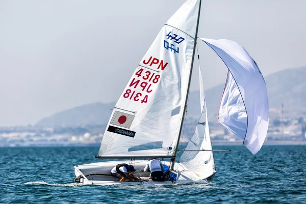  Sporcular Yatlar eylem sırasında 