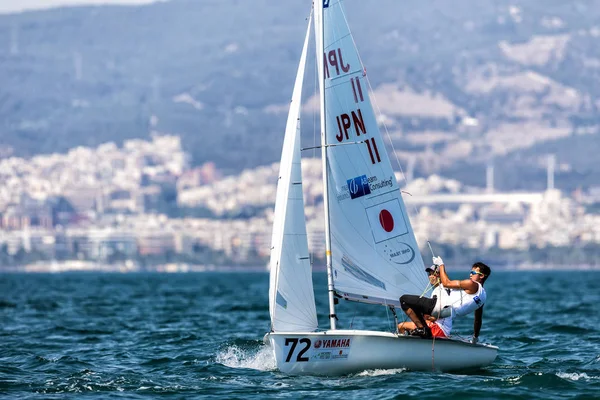  Sporcular Yatlar eylem sırasında 
