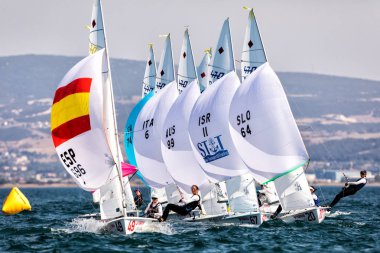  Sporcular Yatlar eylem sırasında 