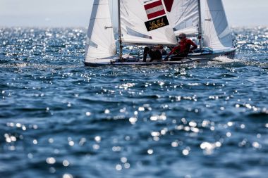  Sporcular Yatlar eylem sırasında 