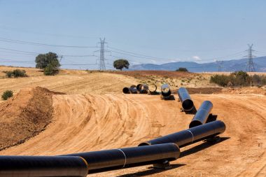Trans Adriyatik boru hattı - dokunun hiçbir gaz boru hattı inşaatının yönetimini