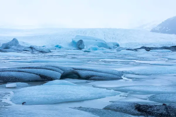 Paisagem glaciar na Islândia — Fotografia de Stock