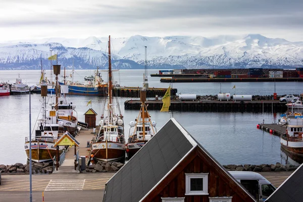 Historiska staden Husavik, Island — Stockfoto