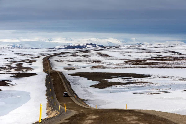 Route en Islande, direction Husavik . — Photo