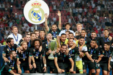 Real Madrid V Manchester United: Uefa Süper Kupa