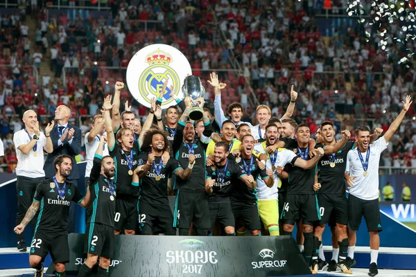 Real Madrid V Manchester United: Uefa Süper Kupa