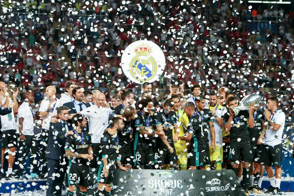 Real Madrid V Manchester United: Uefa Süper Kupa