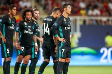 Real Madrid V Manchester United: Uefa Süper Kupa